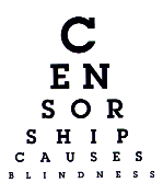 Eye Chart - Censorship Causes Blindnes