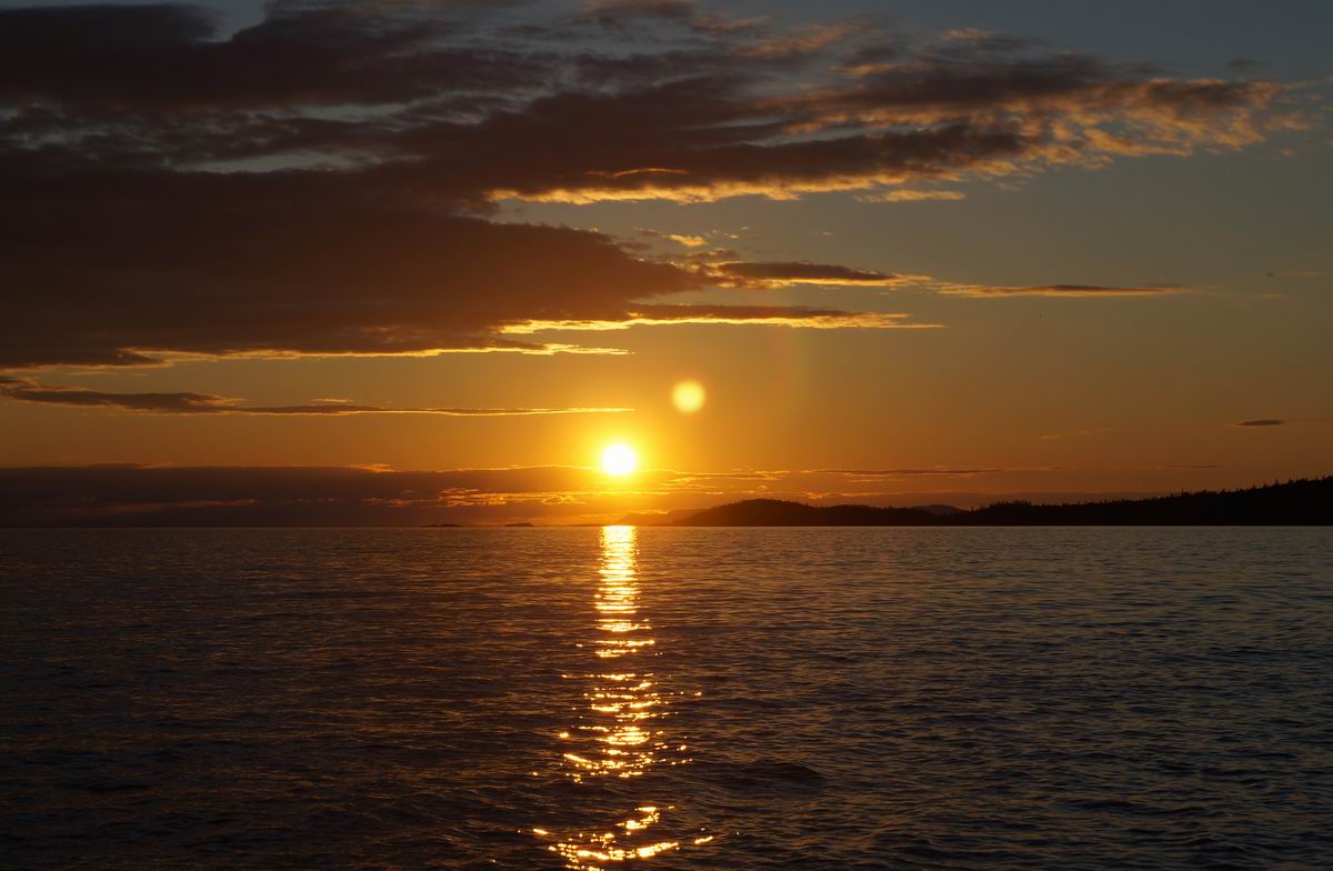 Pukaskwa sunset - Photo by Miriam Garfinkle