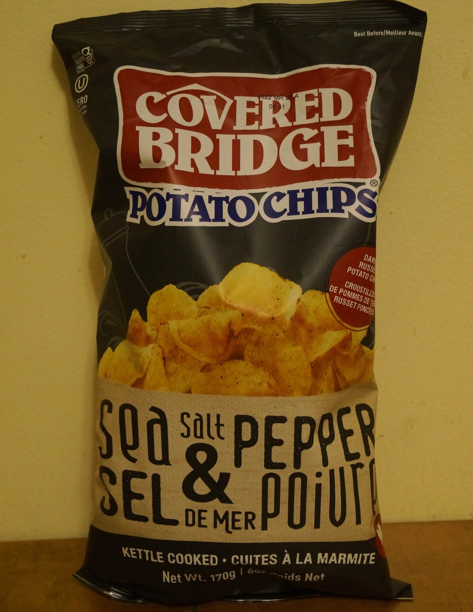 Covered Bridge Potato Chips, 2021. Photo by Ulli Diemer.